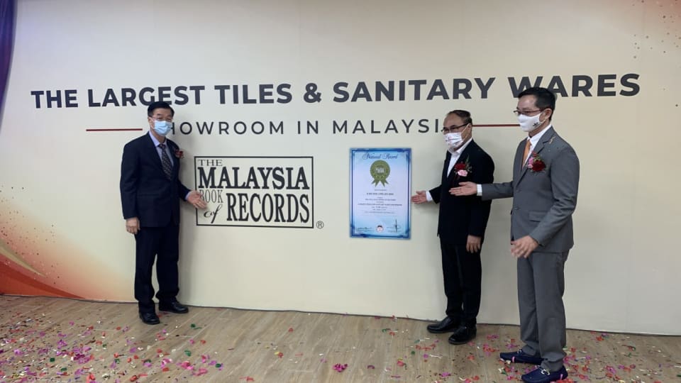 Jubin BMS launches Malaysia’s largest tiles & sanitary wares showroom by CreativeHome