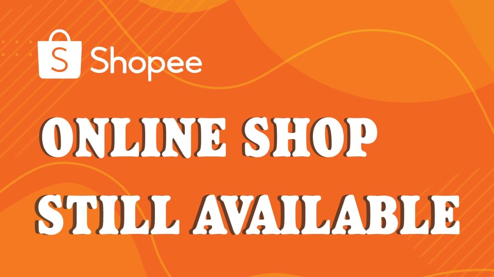 We are now availabe on Shopee