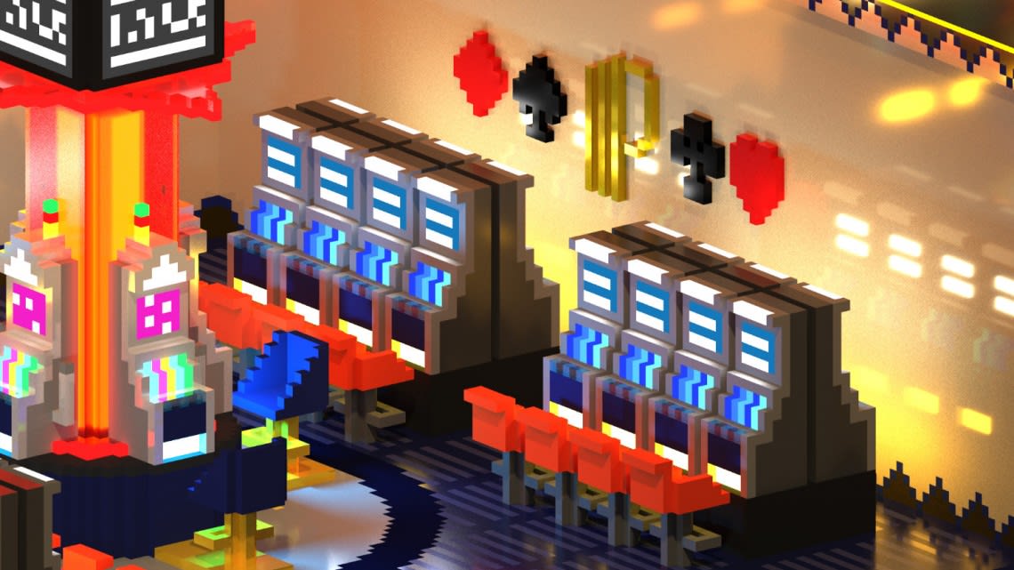 Jeu Instagram - Casinos Partouche Conception,Direction Artistique,Illustration,3D,Voxel 