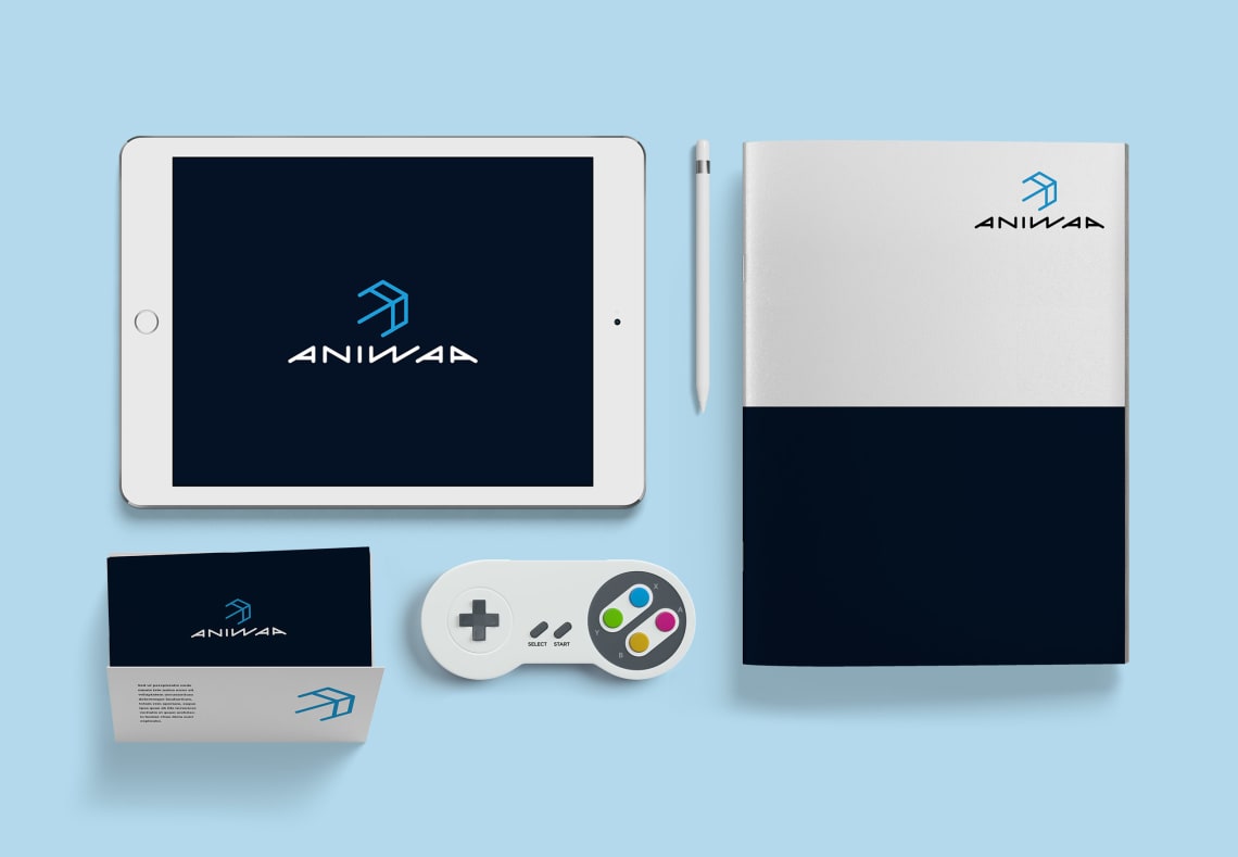 Identité visuelle Aniwaa Conception,Direction Artistique,Logo,Identité,Webdesign