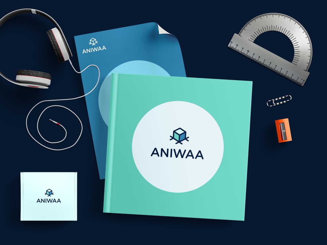Identité visuelle Aniwaa Conception,Direction Artistique,Logo,Identité,Webdesign