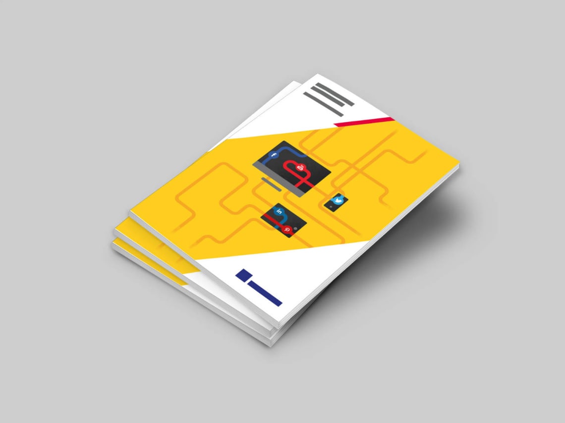 Guide des réseaux sociaux – Couverture Direction Artistique,Illustration,Print,Social Media
