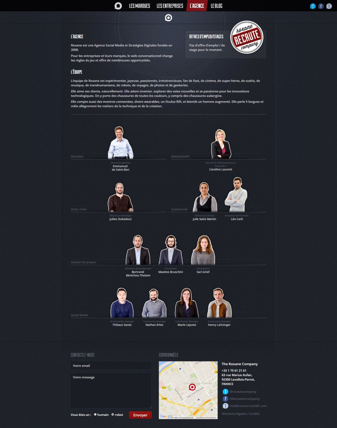 Roxane – Identité + Site Web Direction Artistique,Webdesign,Identité,Conception,Logo