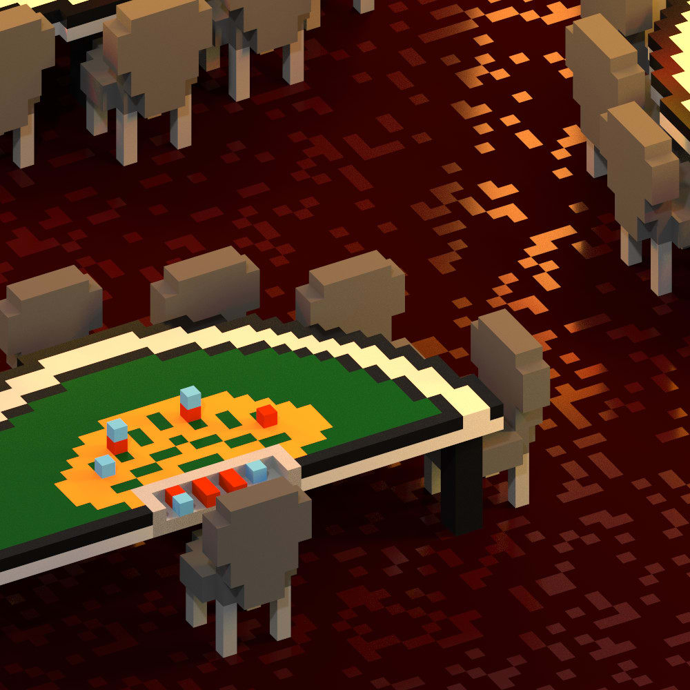 Jeu Instagram - Casinos Partouche Conception,Direction Artistique,Illustration,3D,Voxel