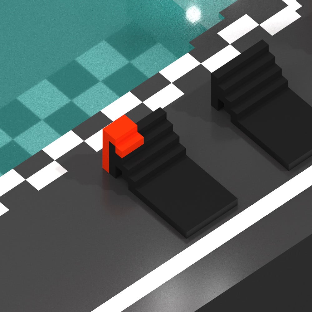 Jeu Instagram - Casinos Partouche Conception,Direction Artistique,Illustration,3D,Voxel