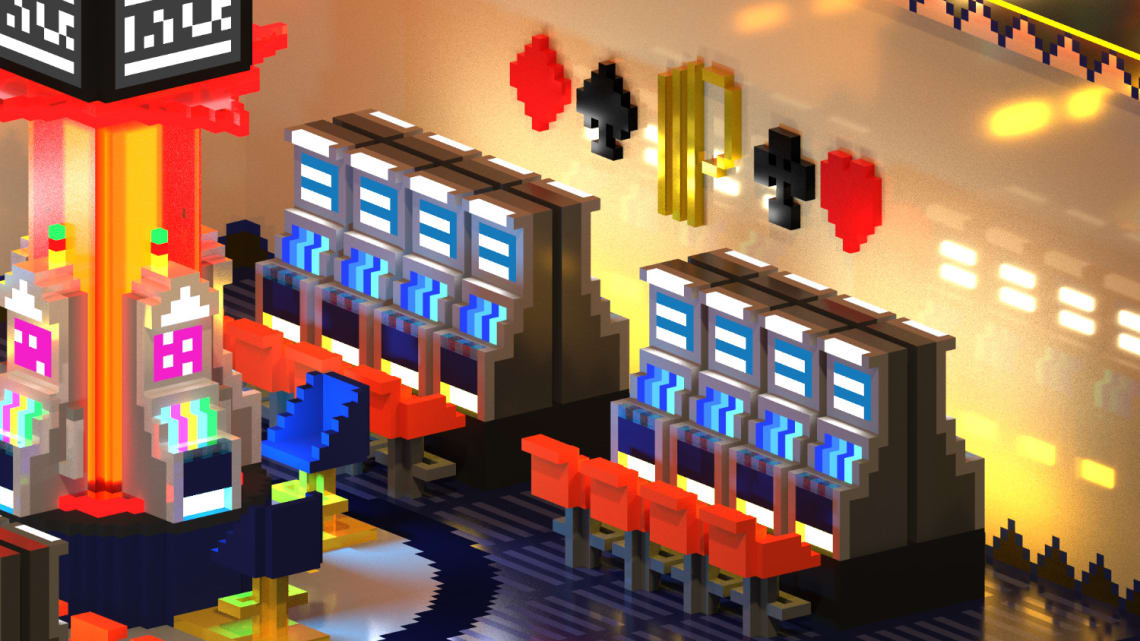 Jeu Instagram - Casinos Partouche Conception,Direction Artistique,Illustration,3D,Voxel