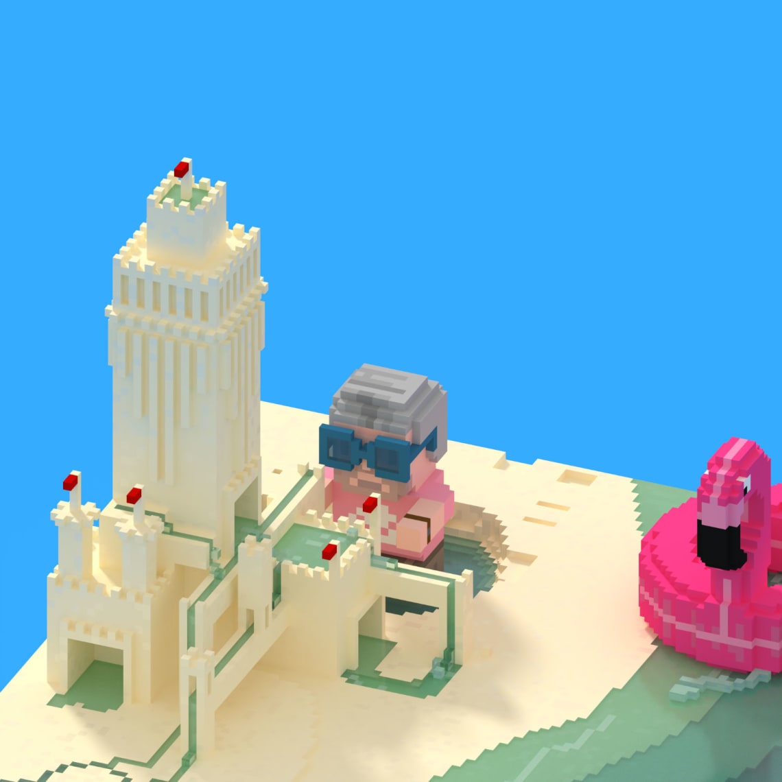 Site internet et emailing Cozy Cloud Conception,Direction Artistique,Voxel,3D,Illustration,Accompagnement,Webdesign,Social Media