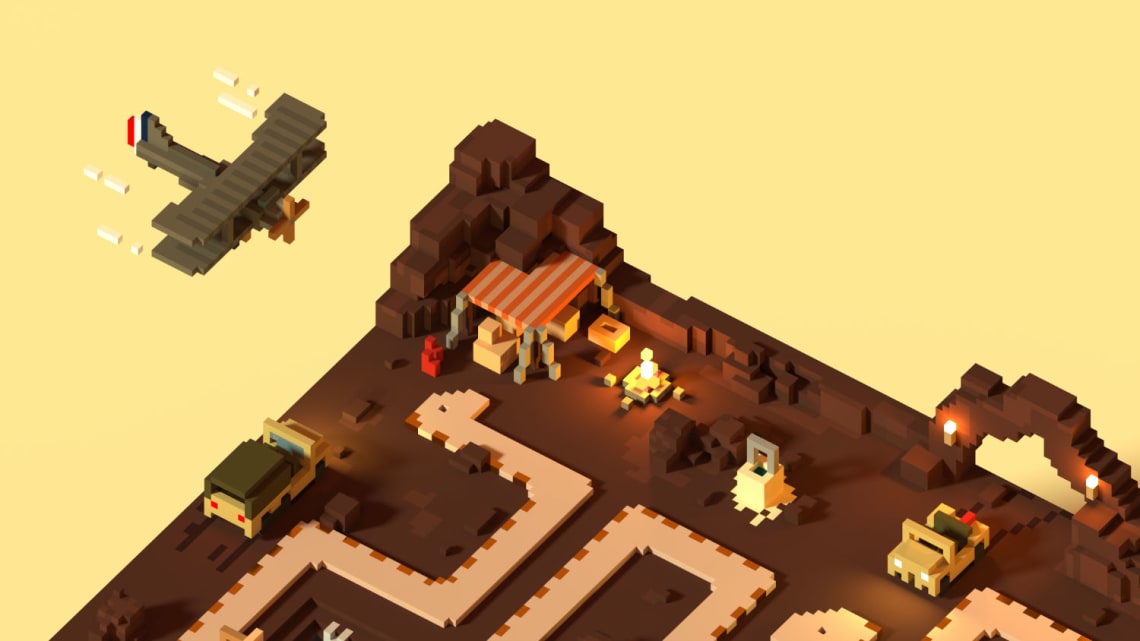 Meilleurs vœux 2018 Conception,Direction Artistique,Illustration,3D,Voxel