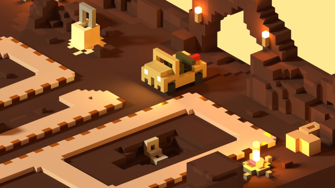 Meilleurs vœux 2018 Conception,Direction Artistique,Illustration,3D,Voxel