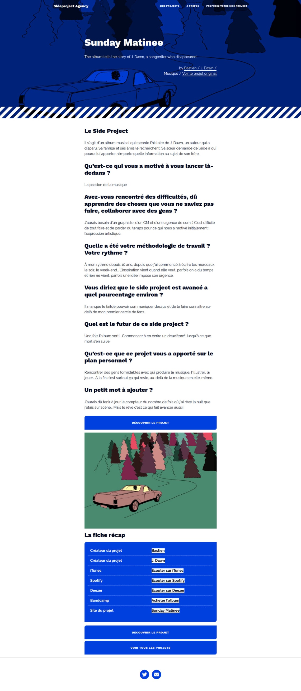 Sideproject agency Conception,Direction Artistique,Logo,Webdesign,Identité,Intégration,Kirby,Rédaction