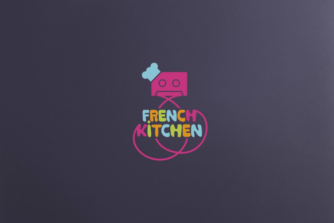 Logo French Kitchen Direction Artistique,Identité,Print,Conception,Logo