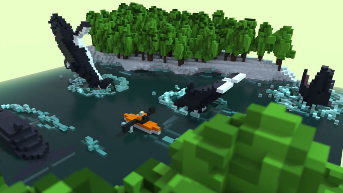 Voxels frais, voxels variés Conception,Direction Artistique,3D,Voxel,Illustration
