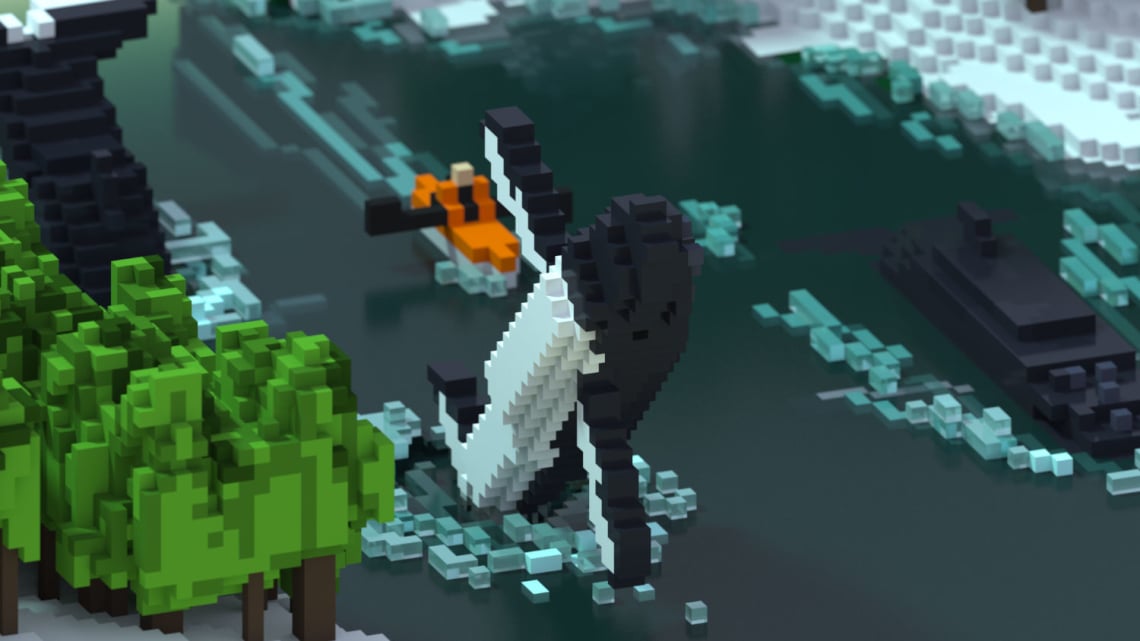 Voxels frais, voxels variés Conception,Direction Artistique,3D,Voxel,Illustration