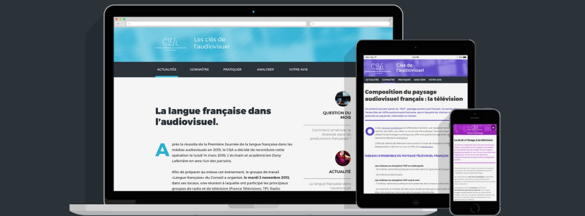 CSA – Les clés de l'audiovisuel