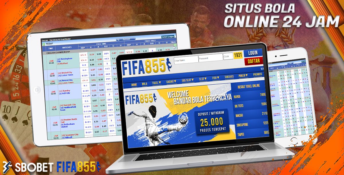 Ini FIFA855 : Judi Bola Online24jam Terpercaya 2022, Bandar Judi Bola
