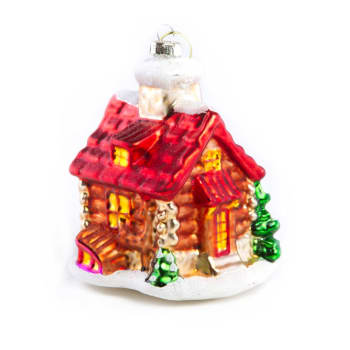 Hengepynt hus med pipe