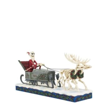 Disney Traditions – Jack Skellington i slede “Dash Away Jack” (35,5 cm)