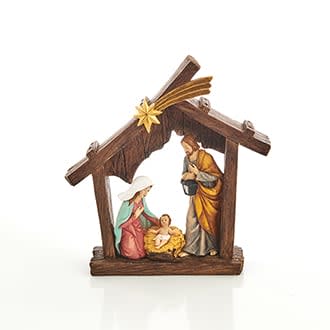 Julekrybbe 25 cm – Pobra