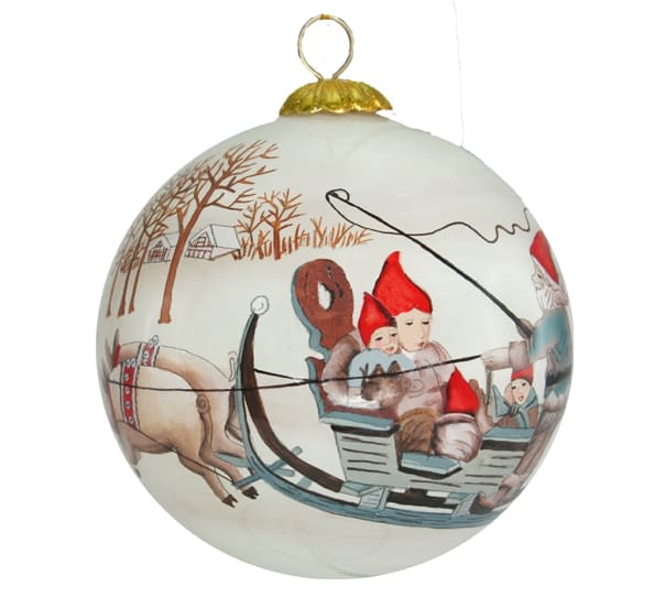 Julekule nisser og julegris