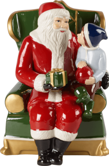 Christmas toys armlenet julenissen 15cm Villeroy