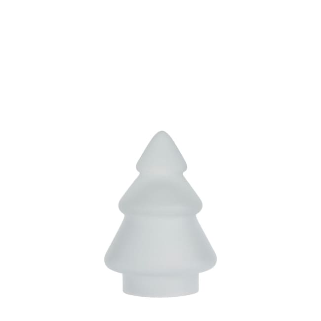 Hadeland Glassverk – Glasstre Frostet Hvit 9,8 cm
