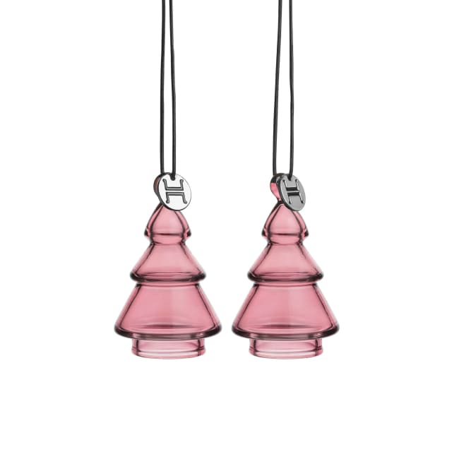 Hadeland Glassverk – Glassheng Gran rosa 2 pk