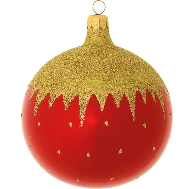Kule Golden cap rød 8cm