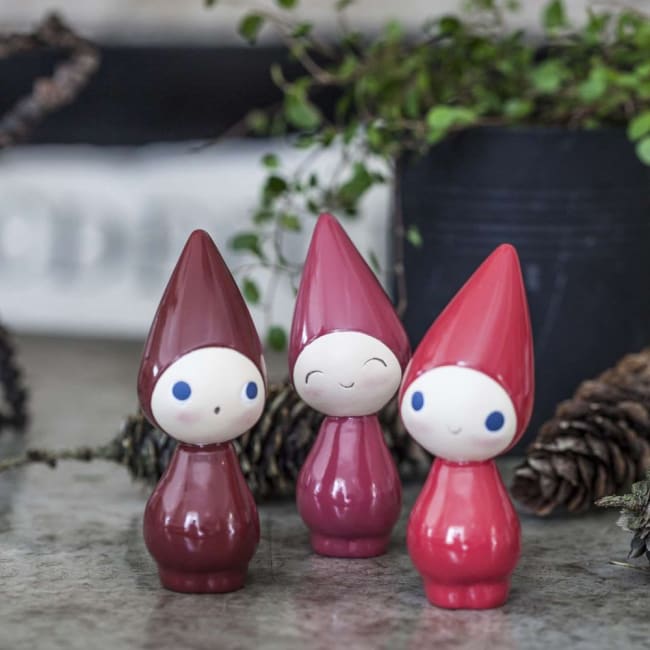 Pyntefigur nissen Peggy jordbær