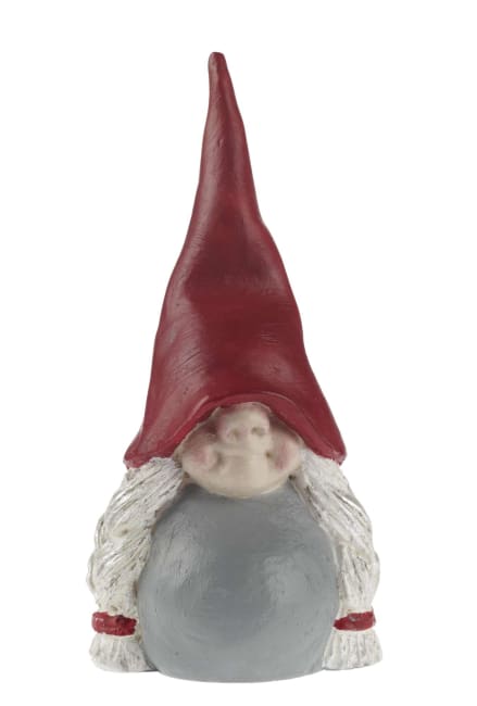 Dekornissemor med høy hatt rød 6,5cm