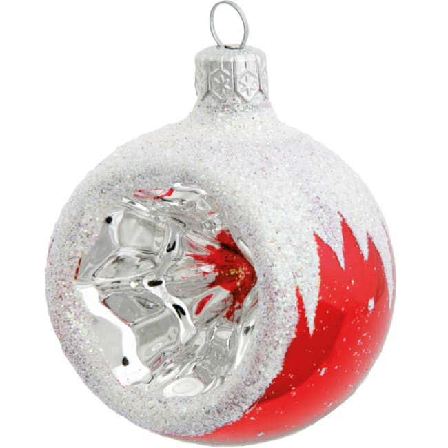 Kule Kos rød med 1refl 6cm