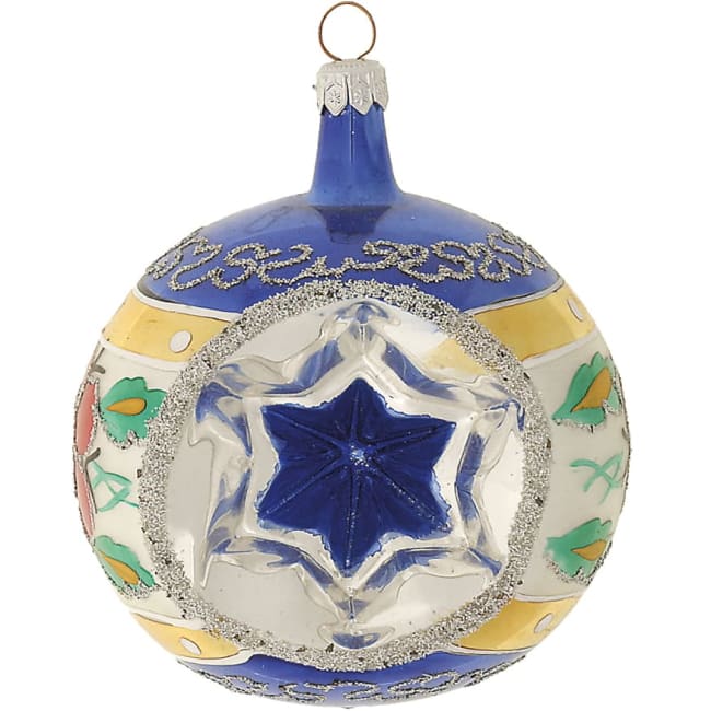 Kule Kashubian 1refl blå 6cm