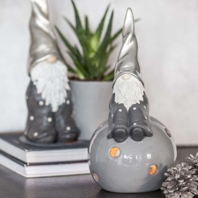 Lyslykt med nissen Fritte