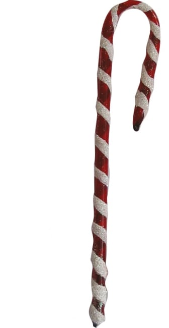 Sukkerstang rød 15cm