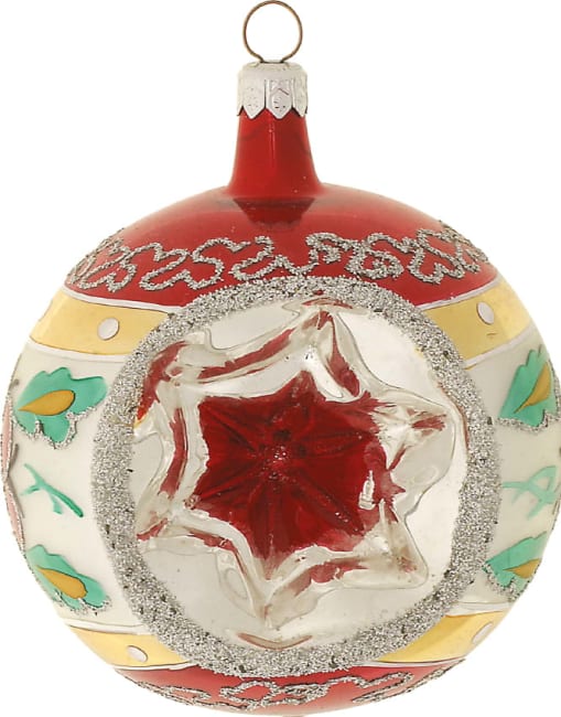 Kule Kashubian 1refl rød 10cm