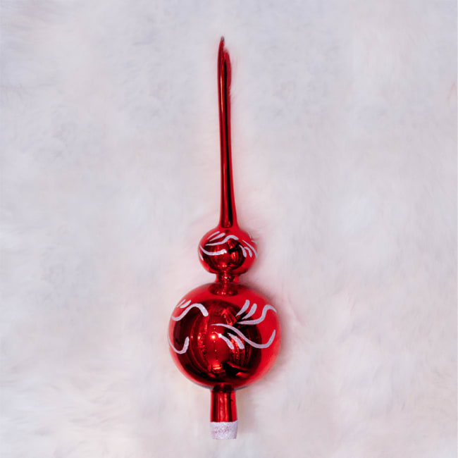 Spir rød og hvit shiny