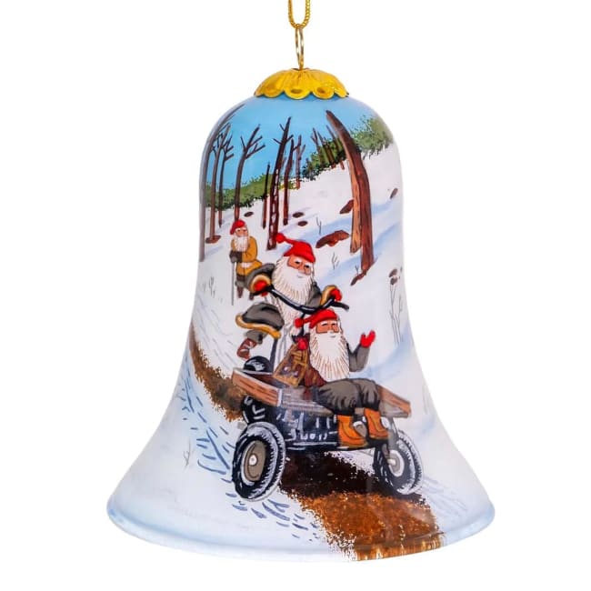 Bjelle Julen 2025 – Håndmalt av Jan Bergerlind