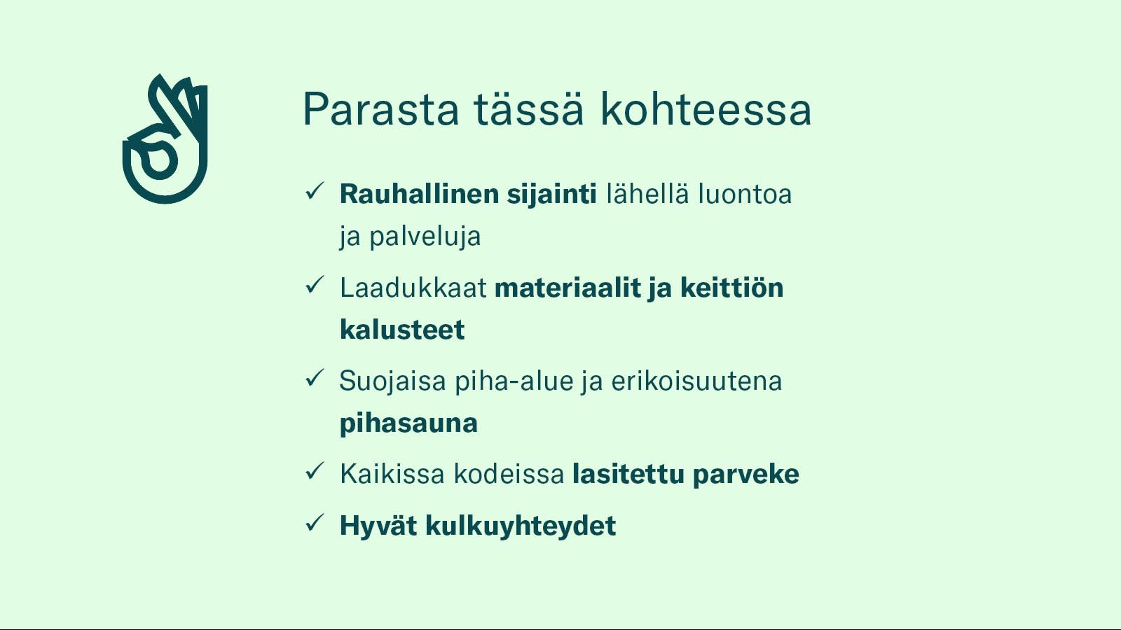 Parasta kohteessa Kivikerkkä