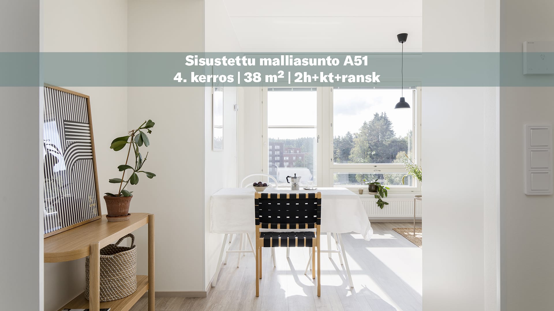 Taiteilija A51 malliasunto 1 vesileima
