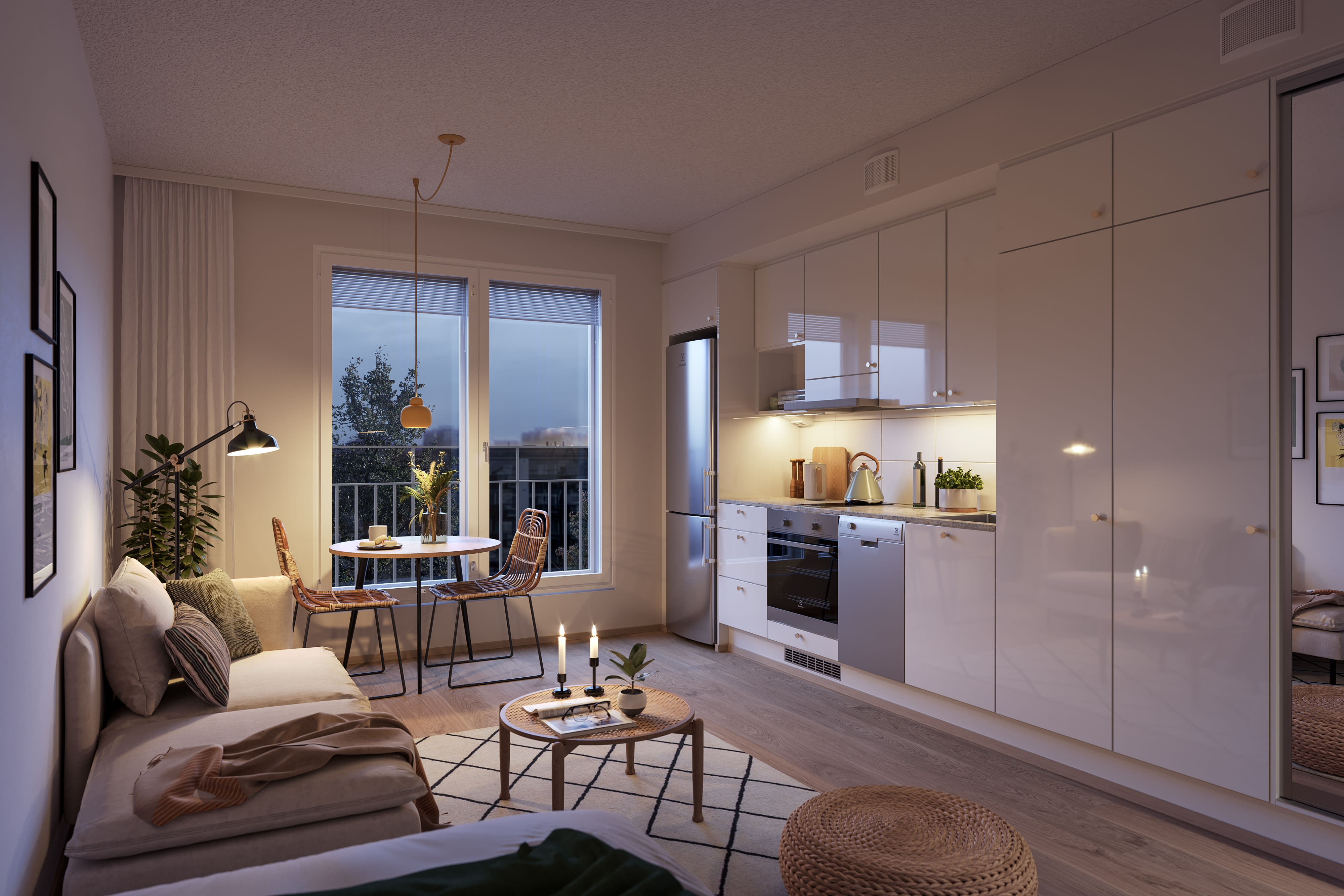 Kirstinpuisto B82, vuokra-asunto Turku