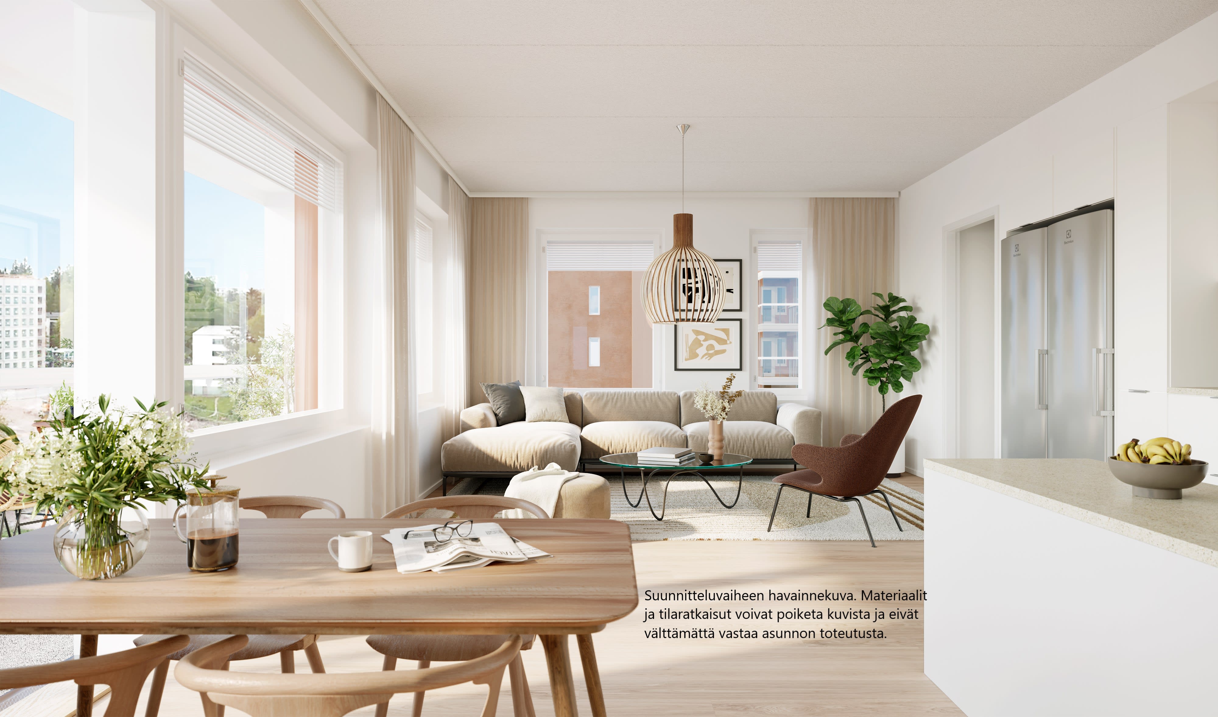 Helmi K573 olohuone paiva VL