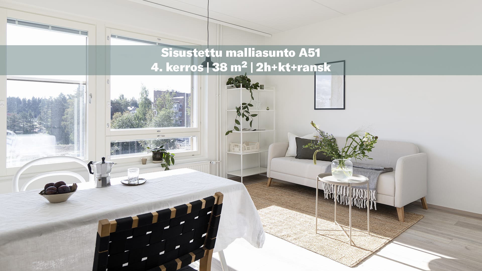 Taiteilija A51 malliasunto 4 vesileima