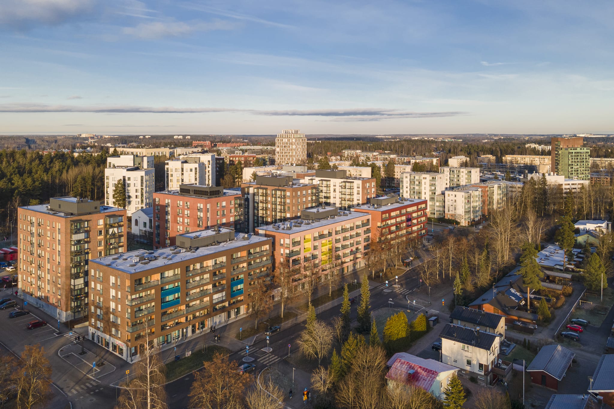 Voitto ja Mestari alue drone