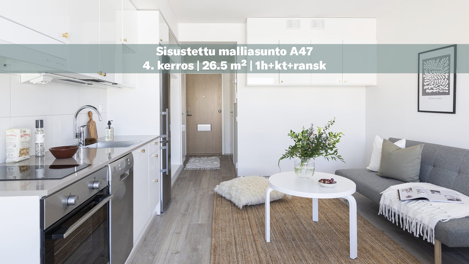 Taiteilija A47, malliasunto 8 vesileima