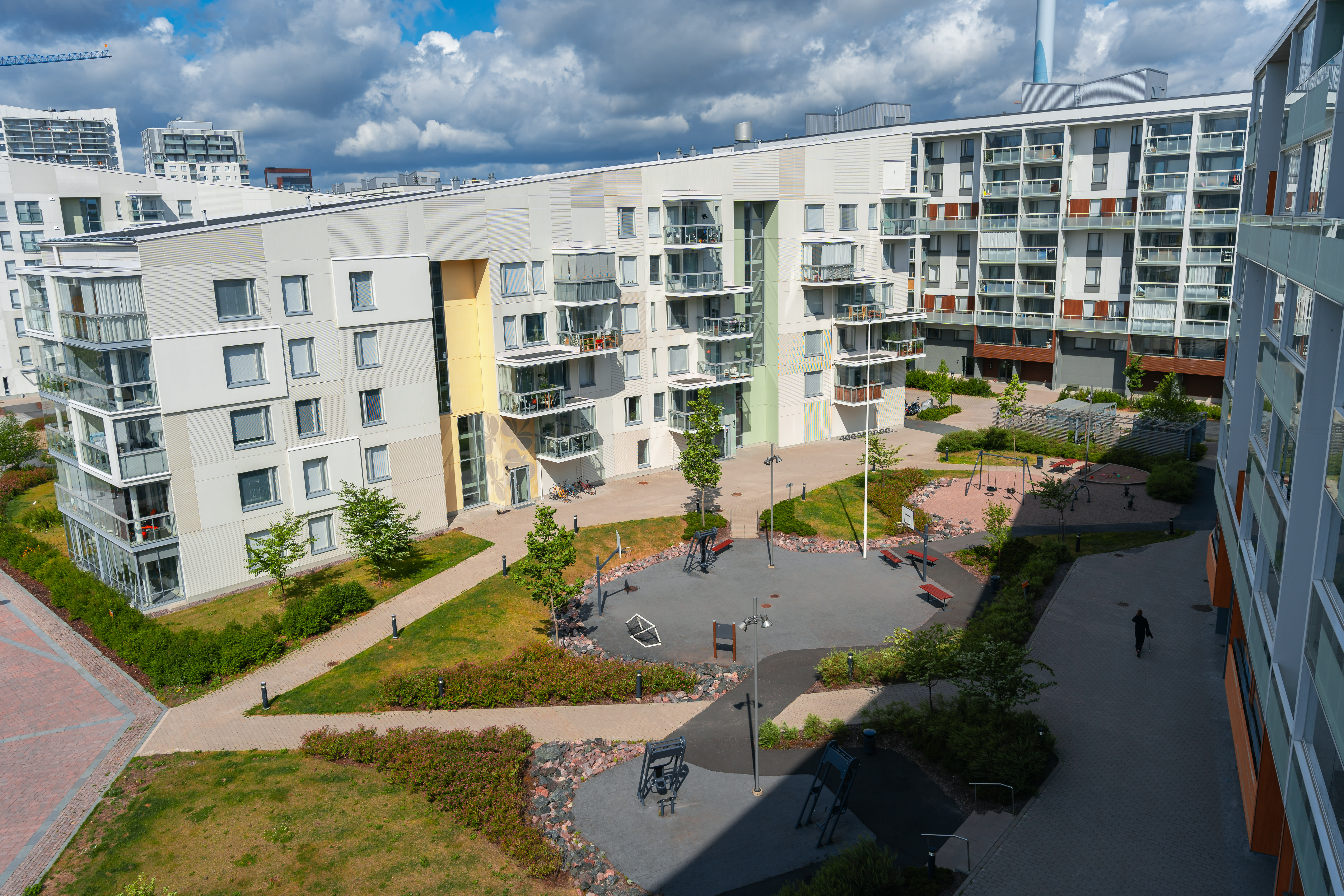 Liinaharja C102 parveke sisäpiha 1