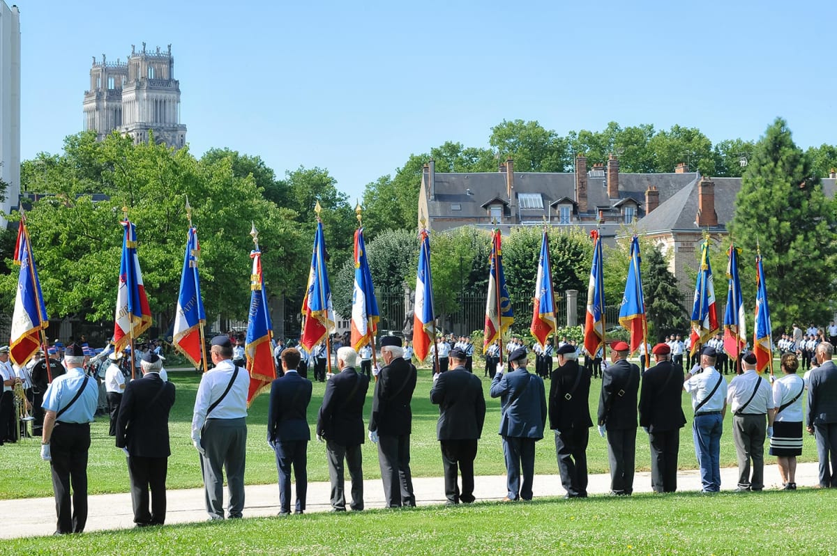 Orléans - Cérémonie commémorative du 14 juillet