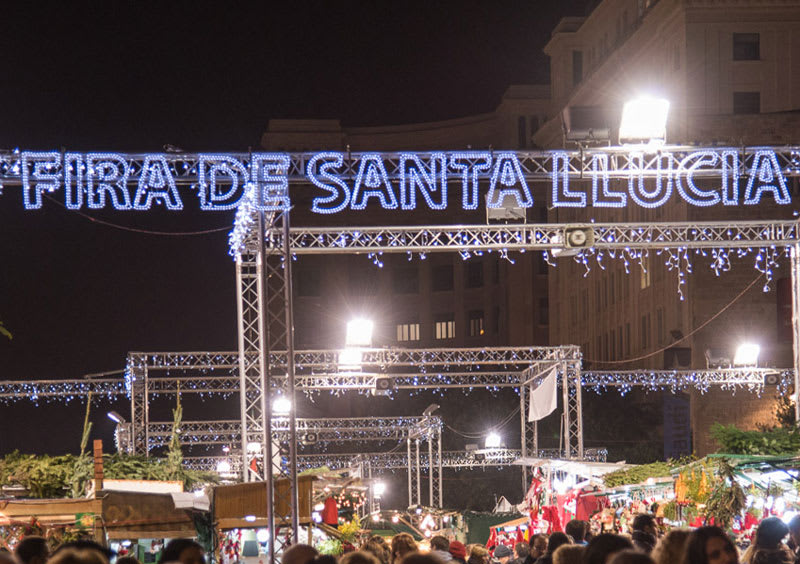 Fira de Santa Llúcia de Barcelona
