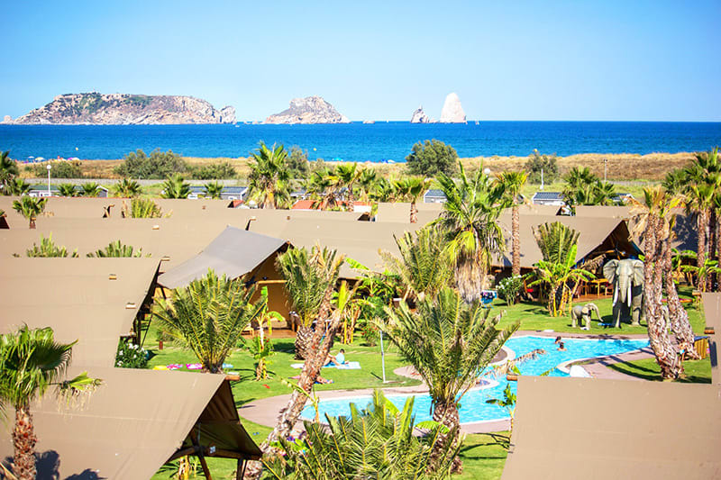 Camping El Delfín Verde, en la Costa Brava