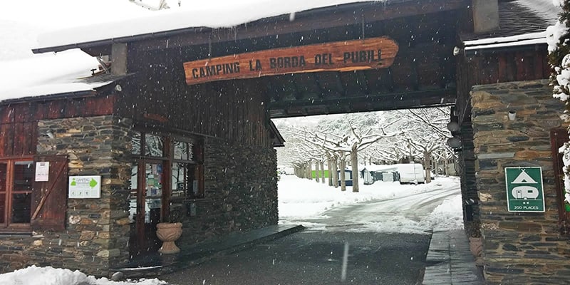 Càmping La Borda del Pubill, en la Ribera de Cardós