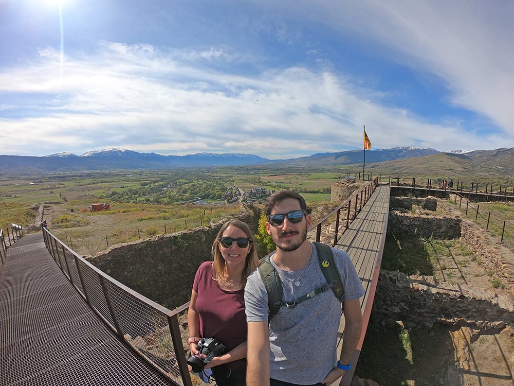 Subida al Castillo de Llívia
