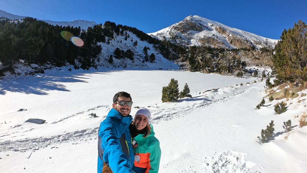 Escapada con raquetas de nieve a los Estanys de la Pera